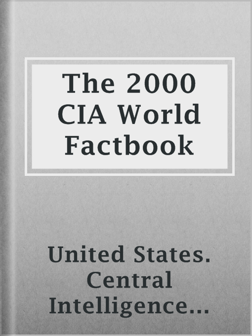 Cover image for The 2000 CIA World Factbook